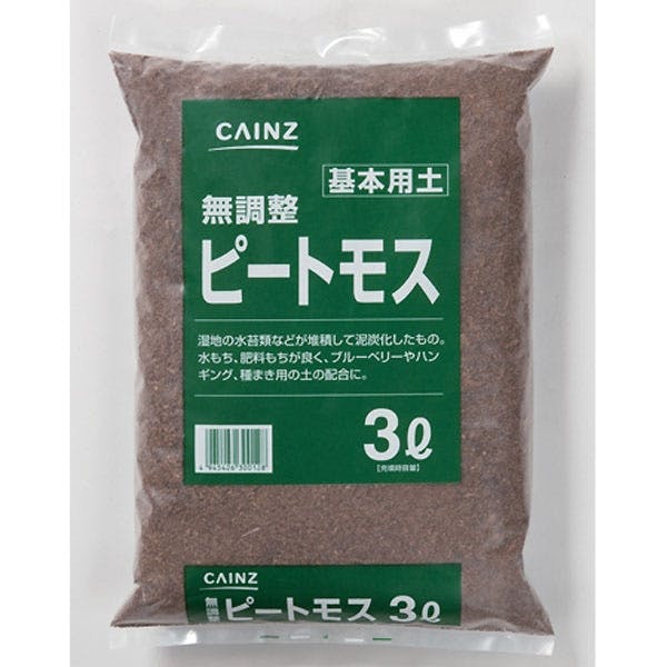 【自然薯】　3kg ピートモス3L(販売終了) | 用土・肥料 通販 | ホームセンターの
