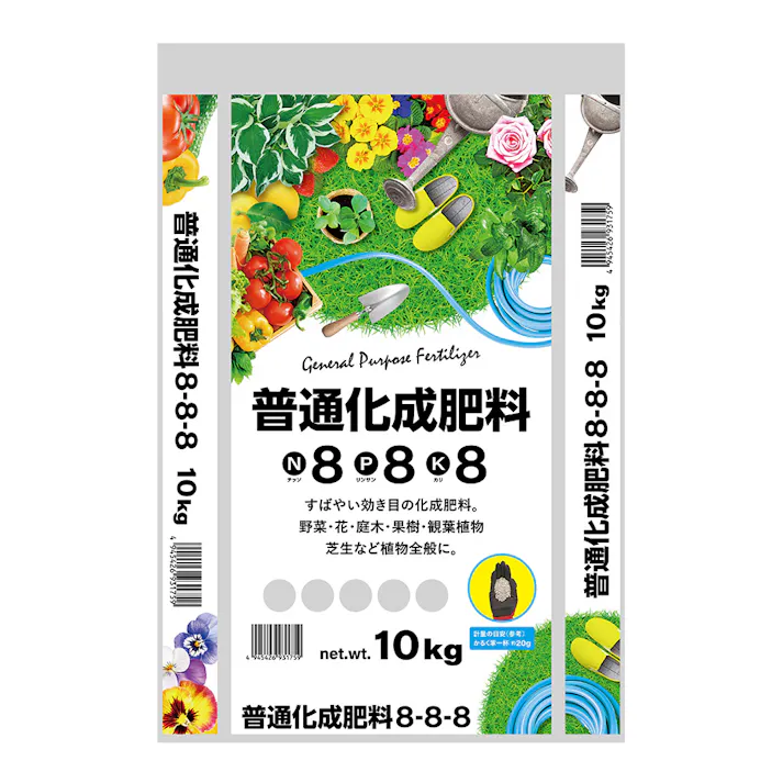 普通化成肥料8-8-8 10kg H