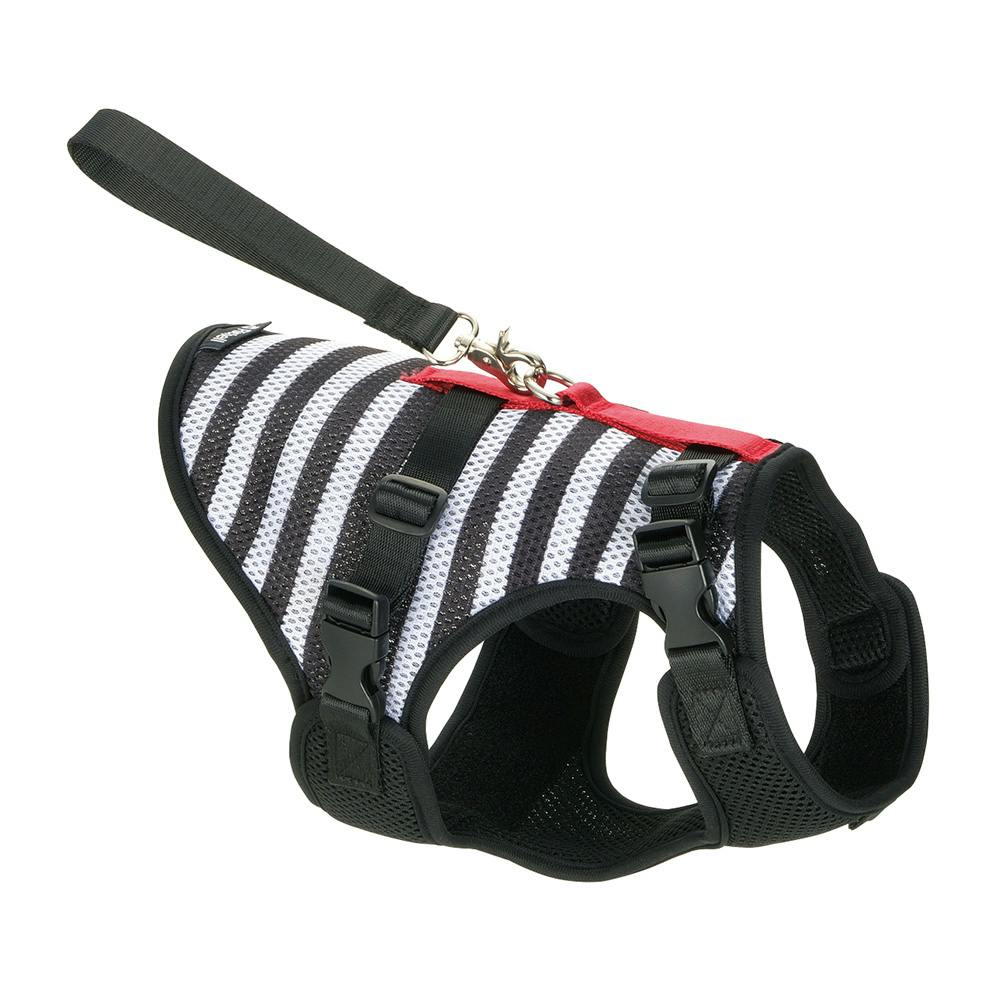 おでかけベストハーネス M ストライプ