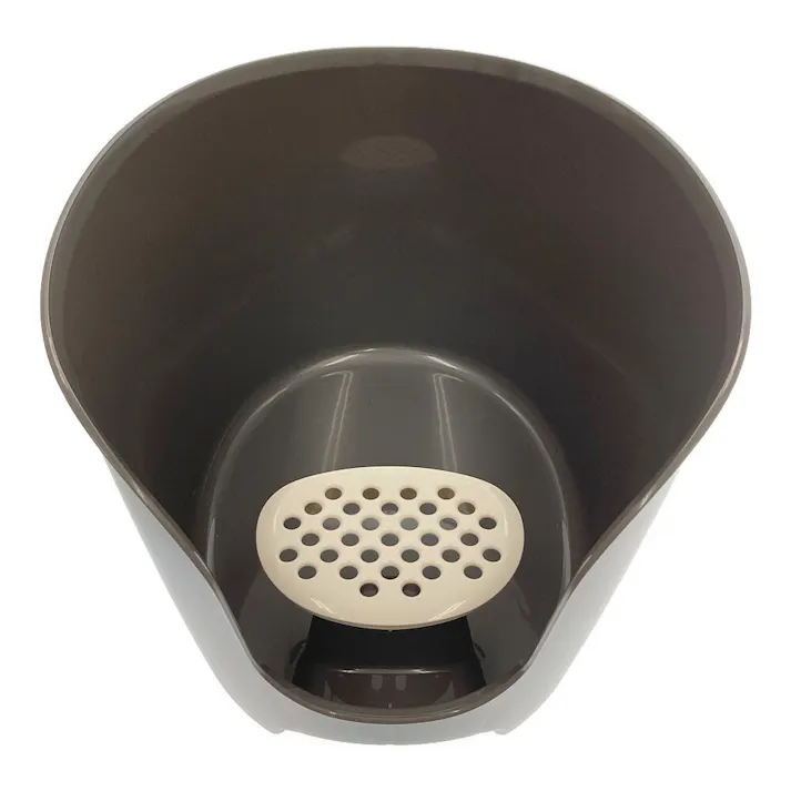 リッチェル ラプレ 壁高ネコトイレ ダークグレー