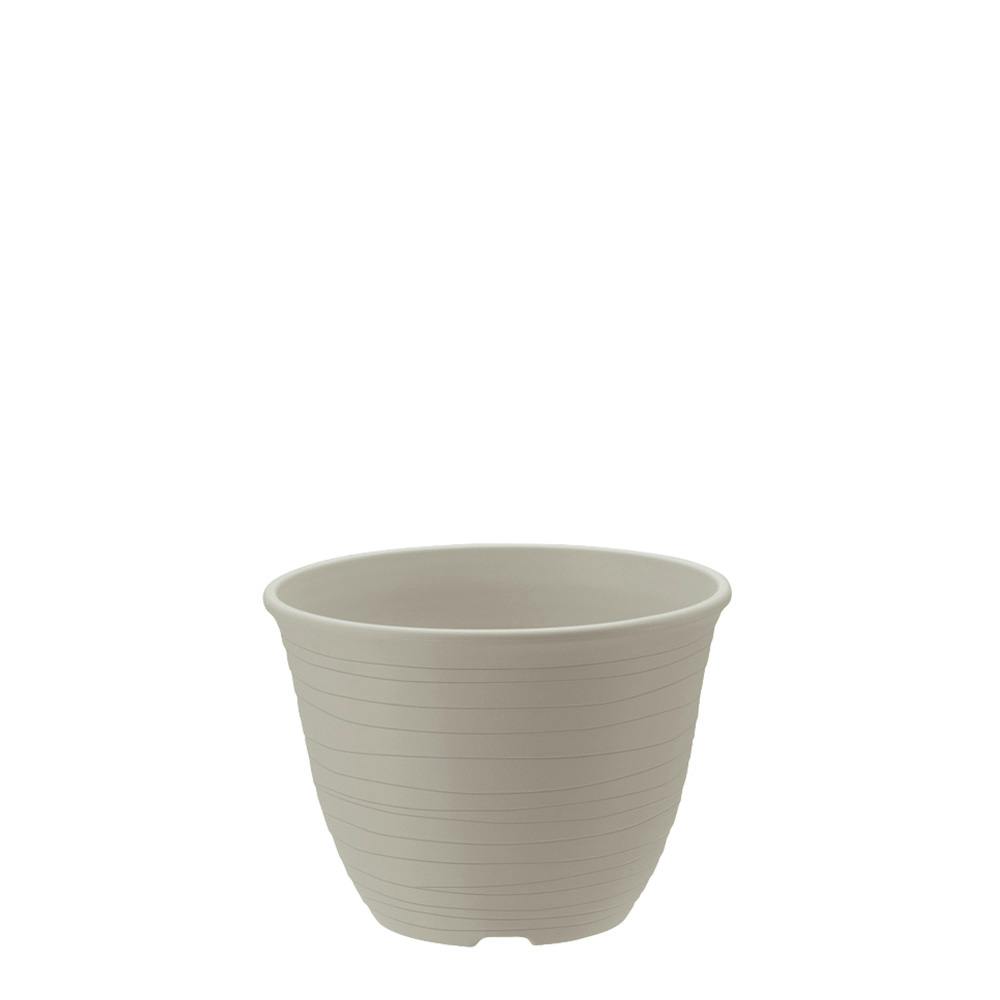 エコル ポット 5号 ホワイト