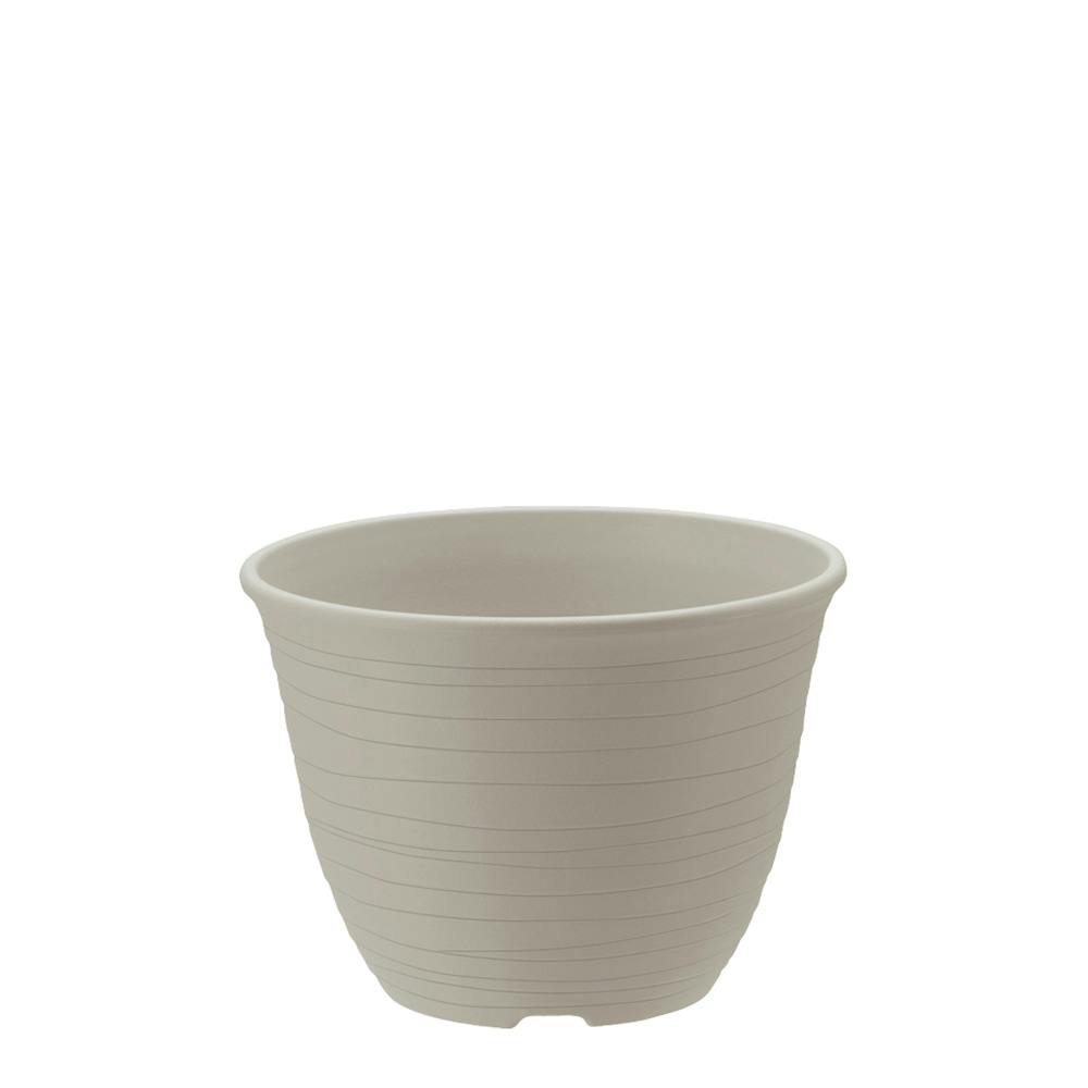 エコル ポット 6号 ホワイト