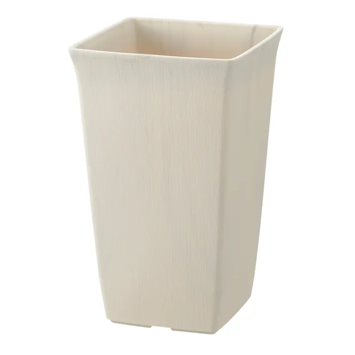 フォーレ スクエアポット 8号 ホワイト