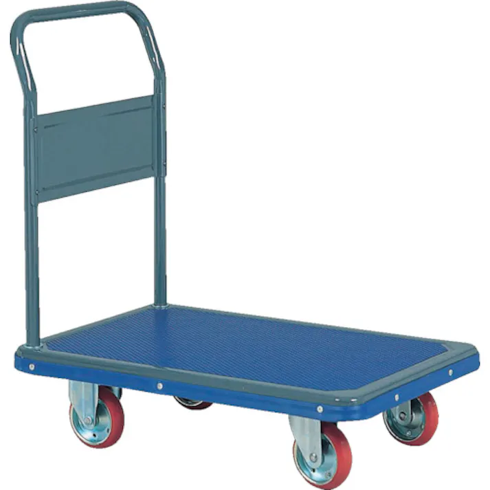 【CAINZ-DASH】石川製作所 プレス製運搬車 固定ハンドルタイプ 均等荷重250kg 202【別送品】