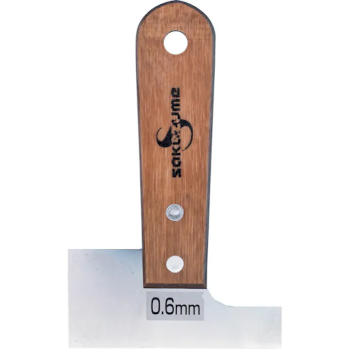 【CAINZ-DASH】坂爪製作所 マルチ寸ベラミニ0.6mm厚x75mm 7603【別送品】