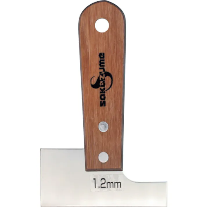 【CAINZ-DASH】坂爪製作所 マルチ寸ベラミニ1.2mm厚x75mm 7605【別送品】