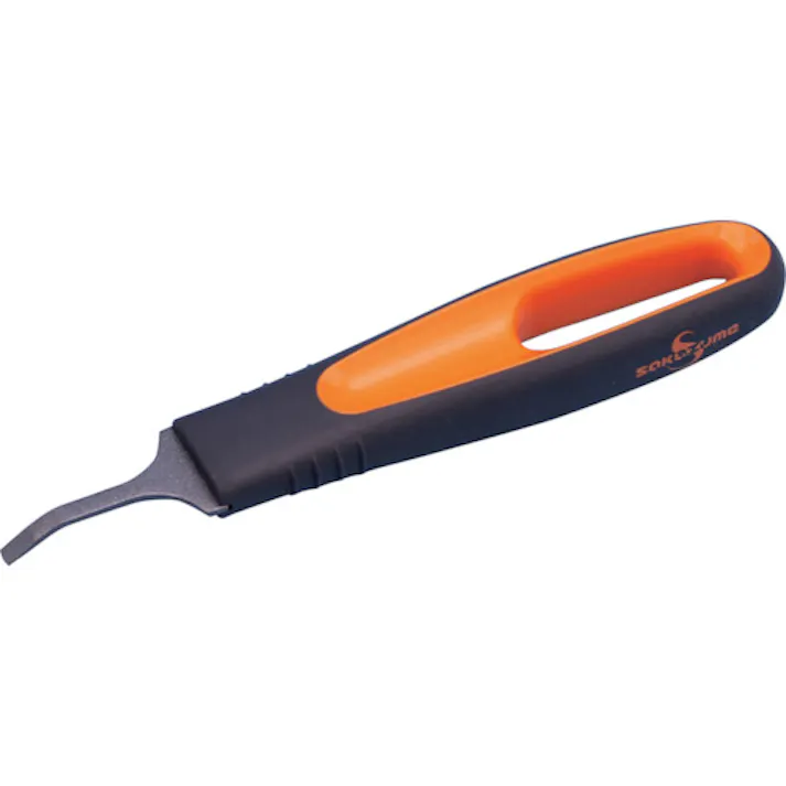 【CAINZ-DASH】坂爪製作所 細幅刃付スクレーパーショート曲りFSS-4R 3520【別送品】