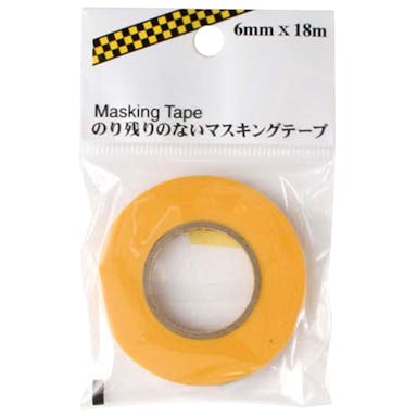 3M のり残りのないマスキングテープ 6mm幅×18m