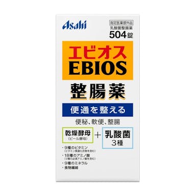 アサヒグループ食品 エビオス整腸薬 504錠