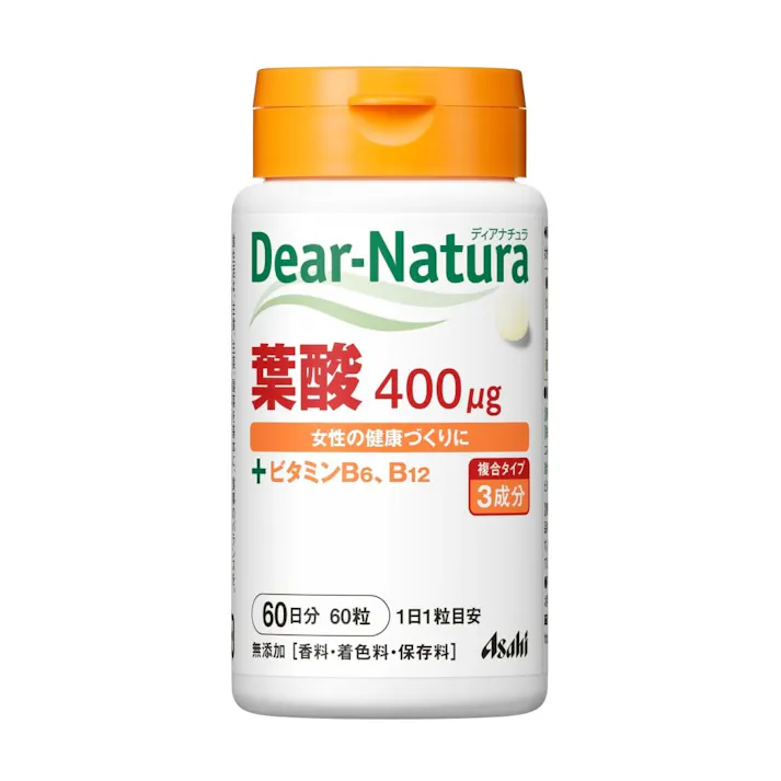 アサヒグループ食品 ディアナチュラ 葉酸 60日分