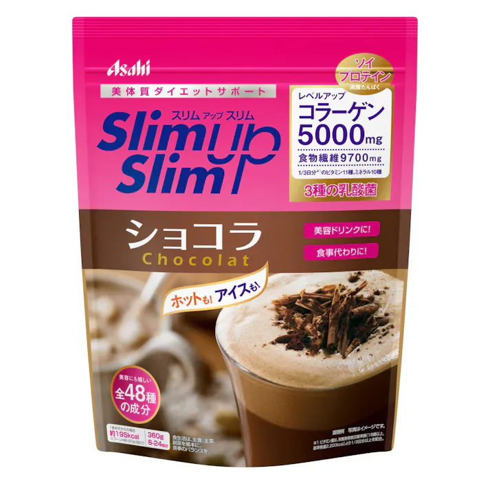 アサヒグループ食品 スリムアップスリム シェイク ショコラ 360g