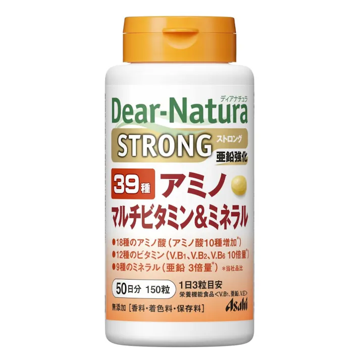 アサヒグループ食品 ディアナチュラ ストロング 39 アミノマルチビタミン&ミネラル 50日分