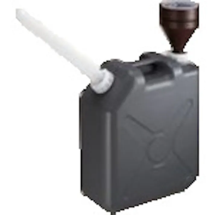 【CAINZ-DASH】瑞穂化成工業 扁平缶20Lグレーノズルなし 0207GY【別送品】