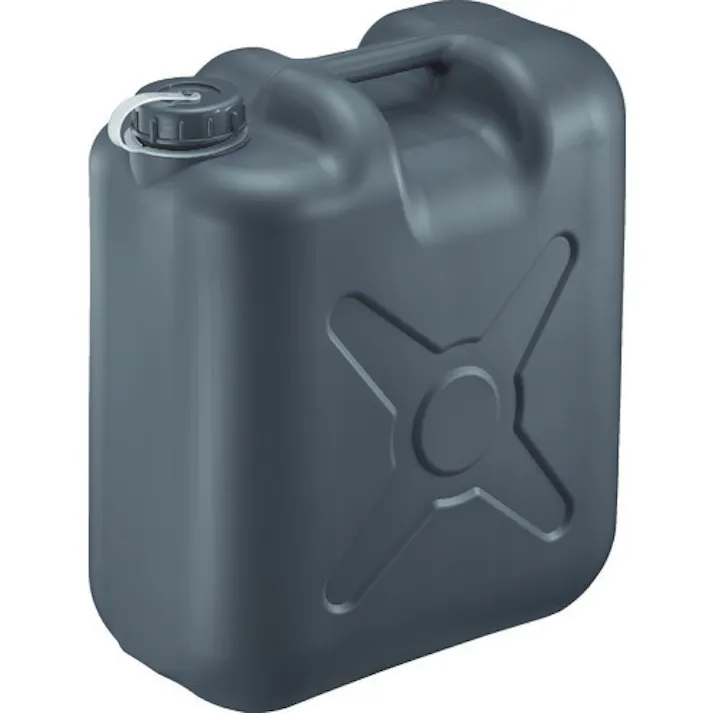 【CAINZ-DASH】瑞穂化成工業 ポリタンク 扁平缶 片口 グレー 20L 0193GY【別送品】