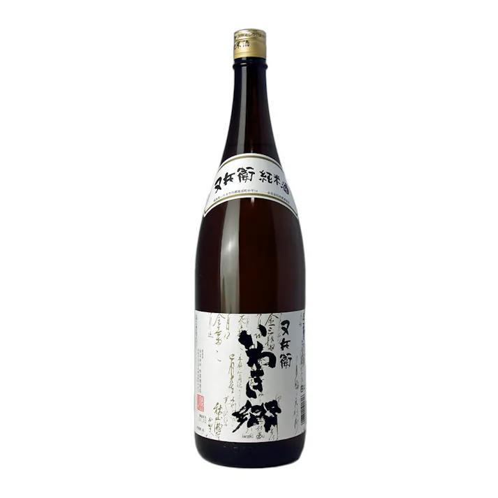 (福島県)又兵衛 純米酒 いわき郷 1800ml【別送品】