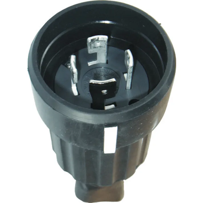 【CAINZ-DASH】アメリカン電機 引掛形 防水形プラグ 接地3P60A250V 4622RW【別送品】