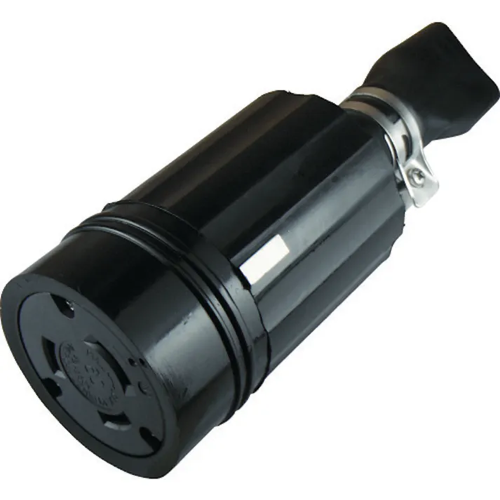 【CAINZ-DASH】アメリカン電機 引掛形 防水形コネクタボディ 3P60A250V 3624RW【別送品】