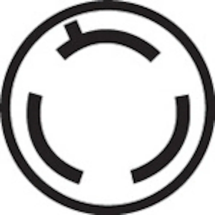 【CAINZ-DASH】アメリカン電機 引掛形 防水形コネクタボディ 3P60A600V 3664RW【別送品】