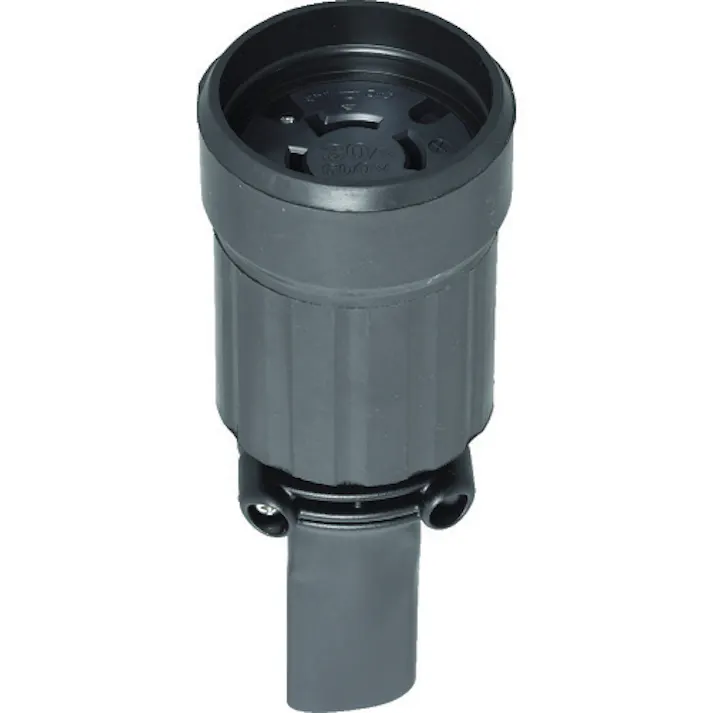 【CAINZ-DASH】アメリカン電機 引掛形 防水形コネクタボディ 接地3P30A600V 4364RW【別送品】