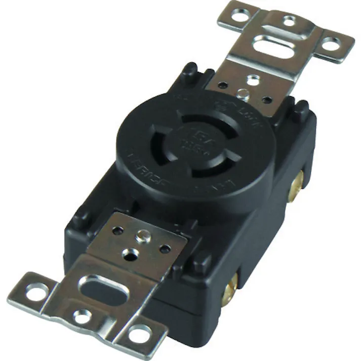 【CAINZ-DASH】アメリカン電機 引掛形 埋込コンセント 接地2P15A125V 3110【別送品】