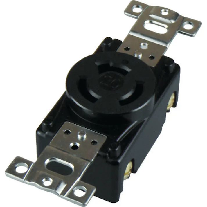 【CAINZ-DASH】アメリカン電機 引掛形 埋込コンセント 3P20A250V 3220【別送品】