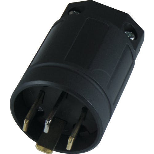 アメリカン電機 平刃形 ナイロンプラグ(保護カバー付) 接地3P20A250V 9222NB プラグ アメリカン電機 平刃形 ナイロンプラグ(保護カバー付) 接地3P20A250V 9222NB プラグ