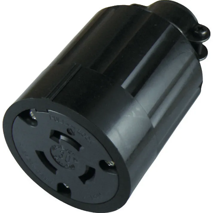 【CAINZ-DASH】アメリカン電機 引掛形 ゴムコネクタボディ 3P30A250V 3324R【別送品】