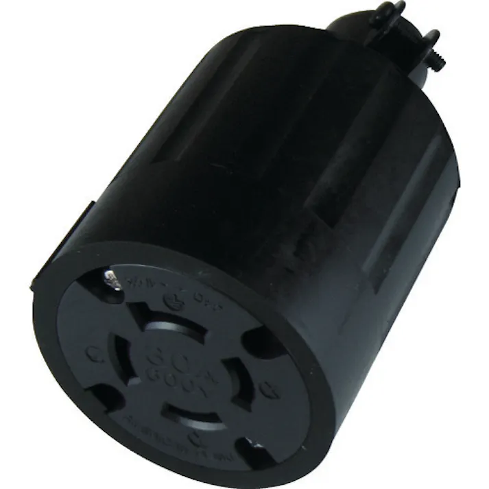 【CAINZ-DASH】アメリカン電機 引掛形 ゴムコネクタボディ 接地3P30A600V 4364R【別送品】