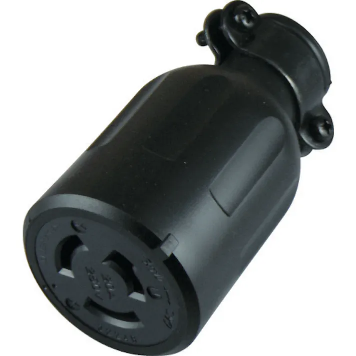 【CAINZ-DASH】アメリカン電機 引掛形 ゴムコネクタボディ 3P20A250V 3224R【別送品】