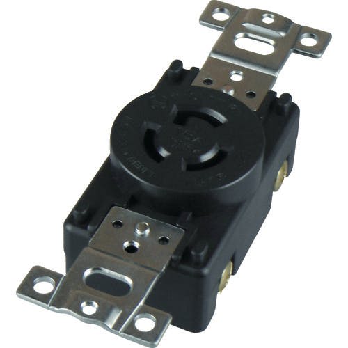 【CAINZ-DASH】アメリカン電機 引掛形　埋込コンセント　接地２Ｐ１５Ａ１２５Ｖ 3110-L5【別送品】