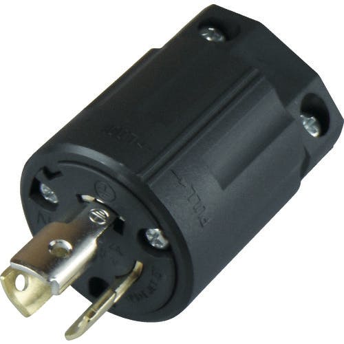 【CAINZ-DASH】アメリカン電機 引掛形　ナイロンプラグ　接地２Ｐ１５Ａ１２５Ｖ 3112N-L5【別送品】