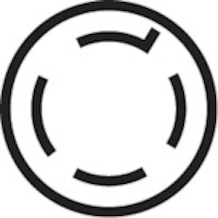 【CAINZ-DASH】アメリカン電機 引掛形 ナイロンコネクタボディ 接地3P20A480V 4244N-L16【別送品】