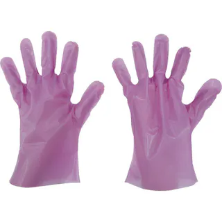 【CAINZ-DASH】東京パック エンボス手袋五本絞りエコノミー化粧箱M ピンク PEK-M【別送品】