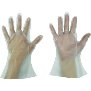 【CAINZ-DASH】東京パック 使い捨て手袋 ニューマイジャストエコノミー化粧箱S 半透明 NEK-S【別送品】