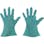 【CAINZ-DASH】東京パック 使い捨て手袋　ニューマイジャストエコノミー化粧箱　Ｌ　グリーン GNEK-L【別送品】