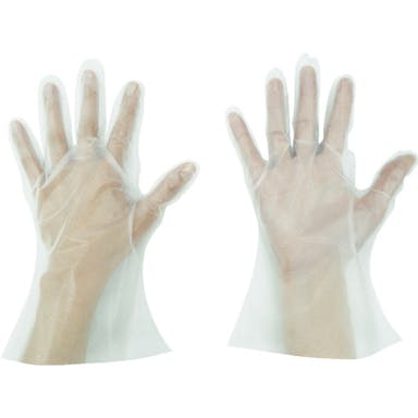 【CAINZ-DASH】東京パック 使い捨て手袋　Ｓ－ＨＹＢＲＩＤグローブニューマイジャストＳＳ　半透明 HN-SS【別送品】