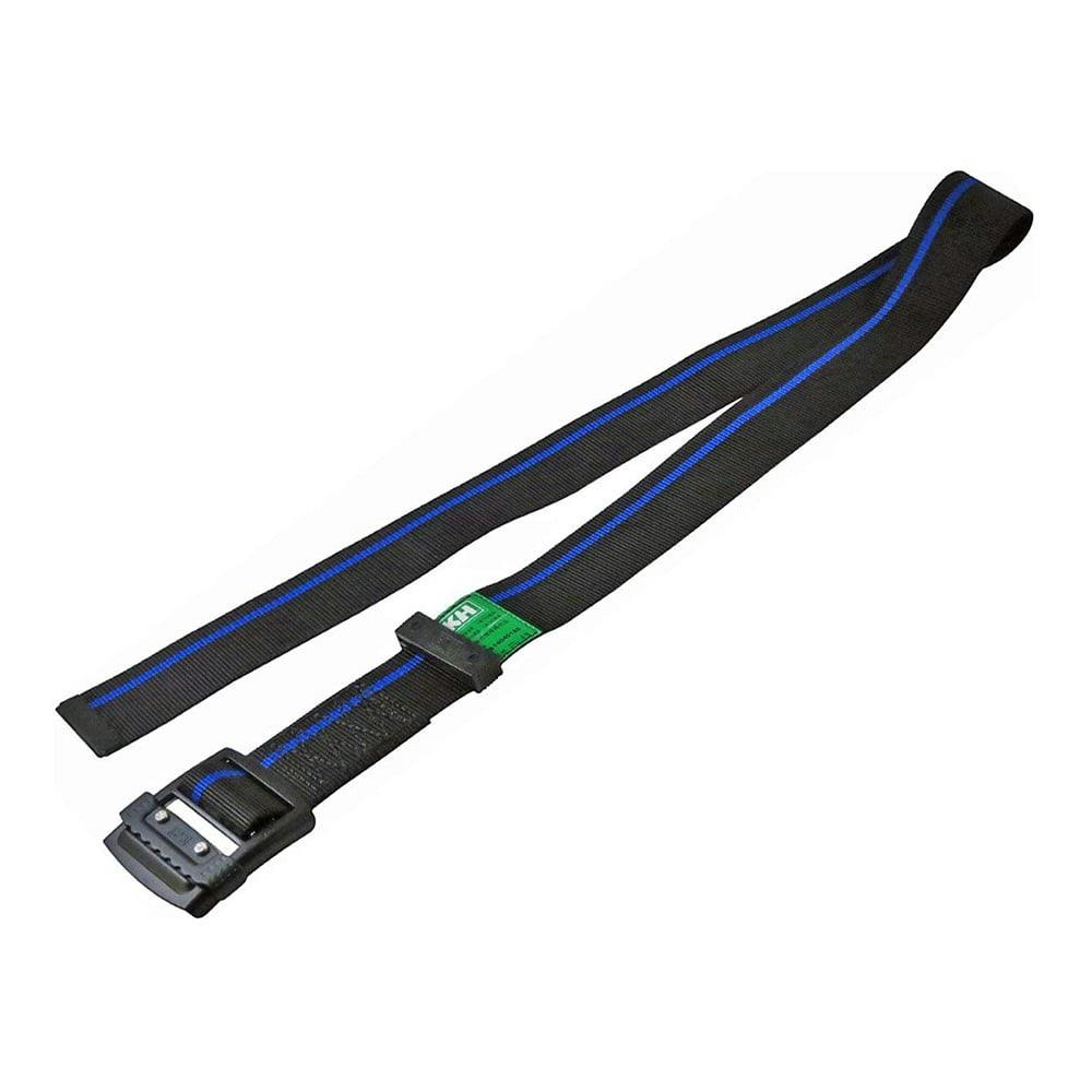 基陽 KH 胴ベルト アルミ スライド式 1200mm 黒/青 47413BF