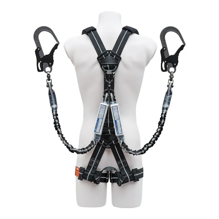 基陽 KH フルハーネス Y型+2丁掛けランヤード セット YPNSLJPWS2