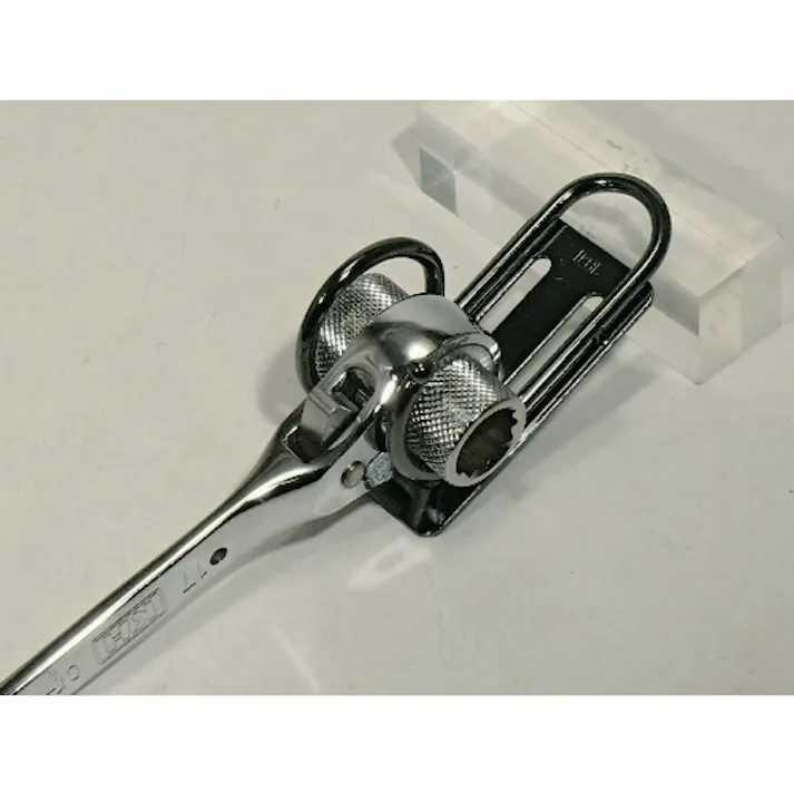 【CAINZ-DASH】基陽 金属製工具ツールホルダー ラチェット差し GM 幅42mm 191S-G【別送品】