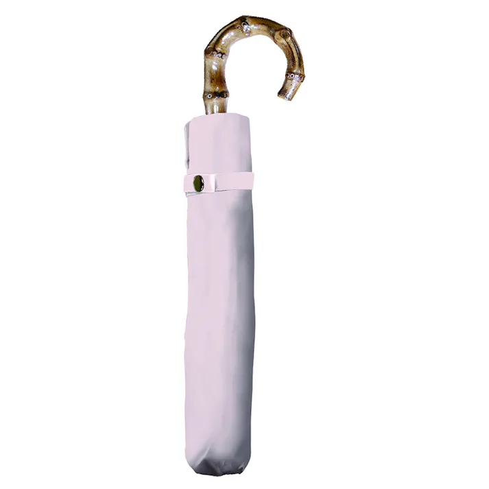 UVバンブー折傘 55cm ピンクベージュ