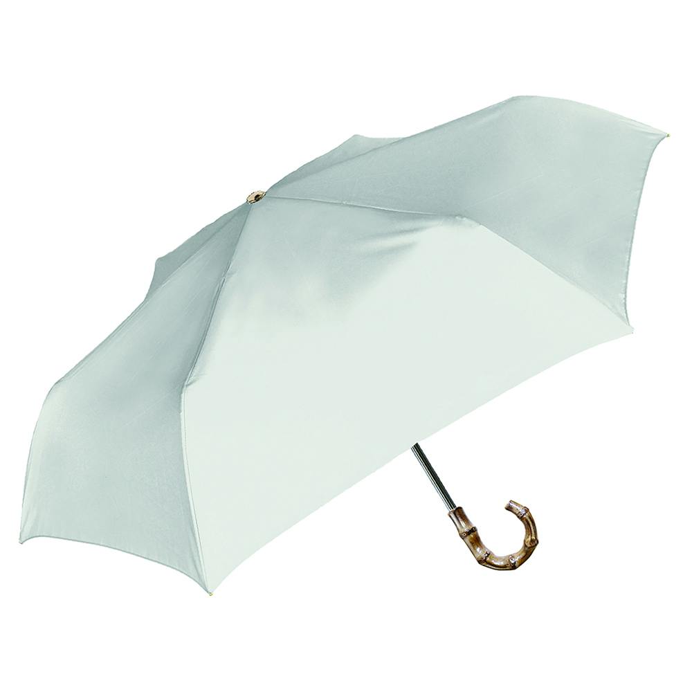 UVバンブー折傘 55cm アイボリー 晴雨兼用傘・日傘 UVバンブー折傘 55cm アイボリー 晴雨兼用傘・日傘