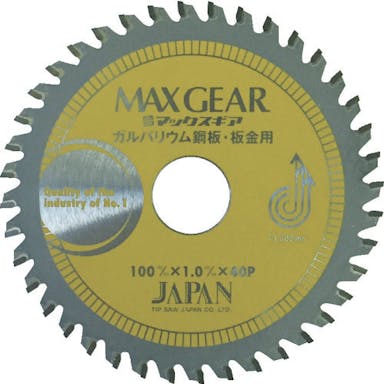 【CAINZ-DASH】チップソージャパン マックスギア　ガルバ・板金用１００ MGB-100【別送品】