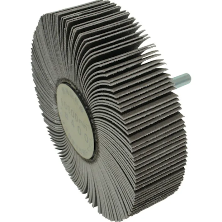 【CAINZ-DASH】柳瀬 軸付フラップホイール 100x25x6 #400 UF1002512【別送品】
