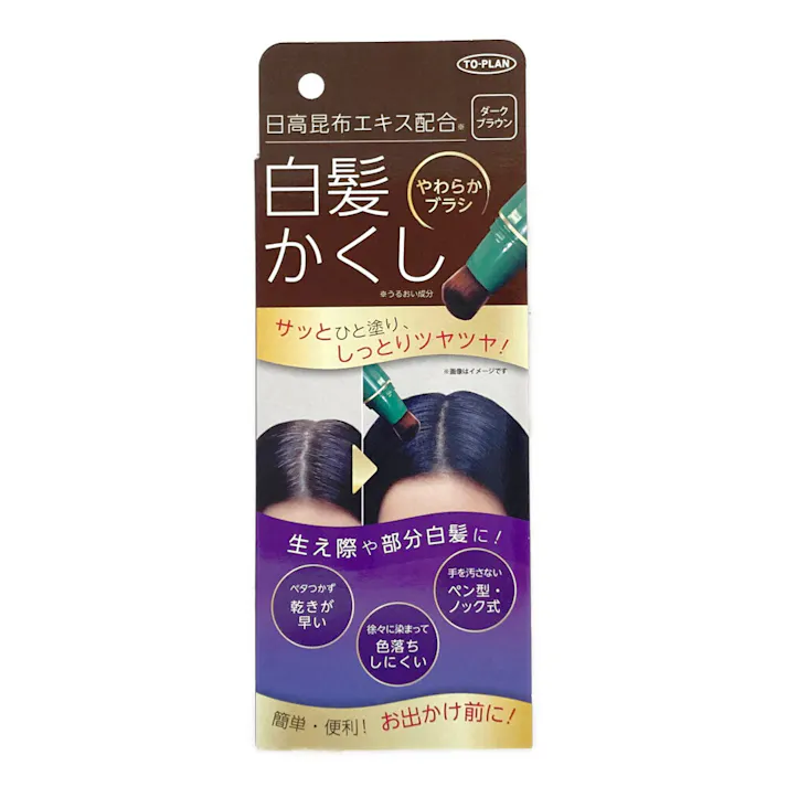 東京企画販売 日高白髪かくし ダークブラウン 20g