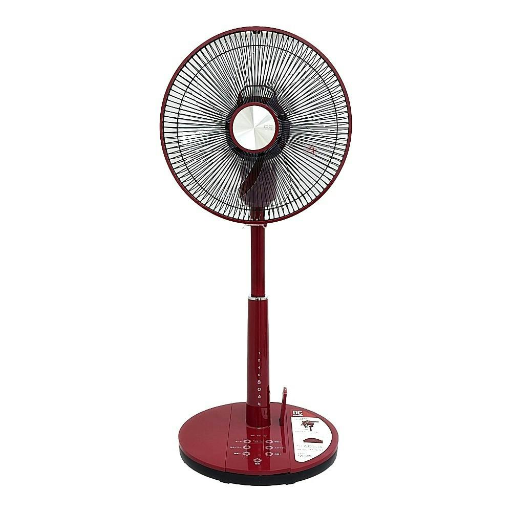 おおたけ フルリモコン リビングDC扇風機 レッド GF-DC326FR | 空調