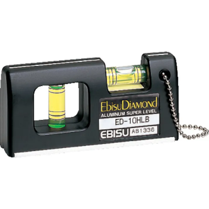 【CAINZ-DASH】エビス ハンディレベルー2 ブラック ED-10HLB【別送品】
