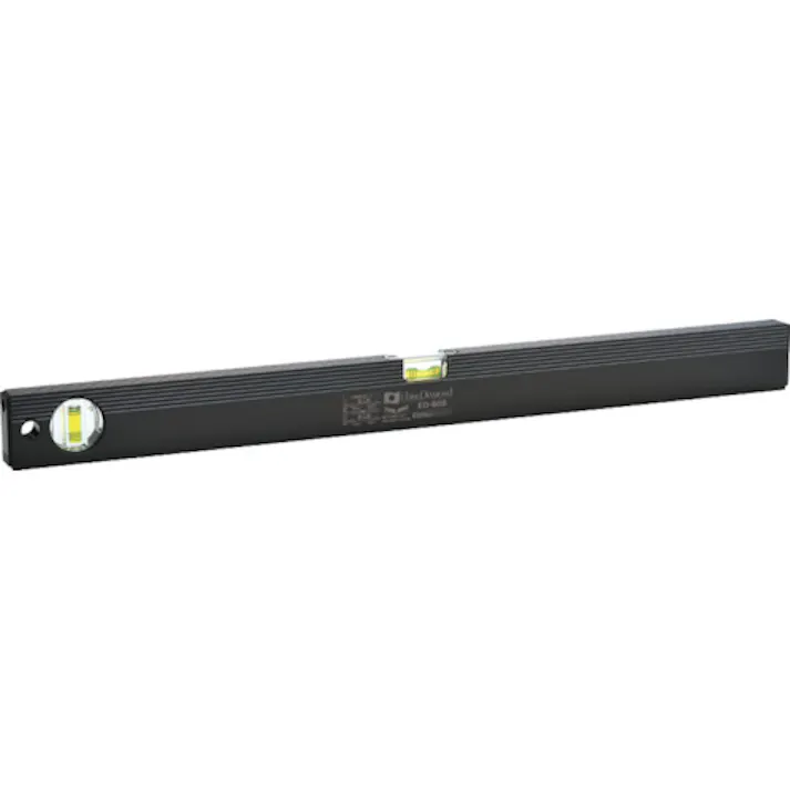 【CAINZ-DASH】エビス ベーシックレベルブラック 600mm ブラック/グリーン ED-60B【別送品】
