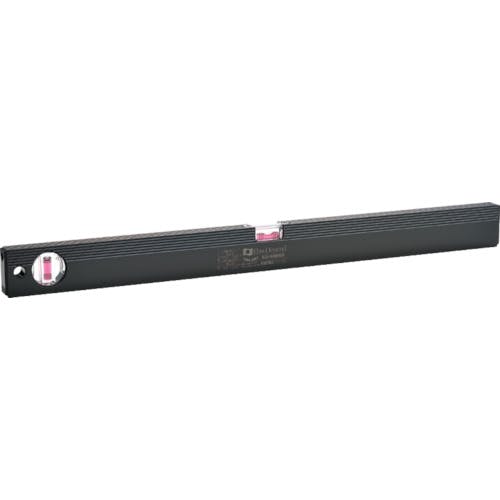 エビス 磁石付ベーシックレベルブラック 600mm ブラック/レッド ED-60MBR アルミ製水平器 エビス 磁石付ベーシックレベルブラック 600mm ブラック/レッド ED-60MBR アルミ製水平器