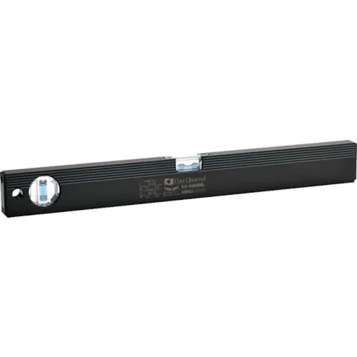 【CAINZ-DASH】エビス 磁石付ベーシックレベルブラック 450mm ブラック/ブルー ED-45MBBL【別送品】