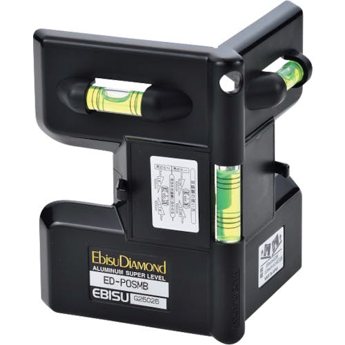 エビス ポストレベル ブラック ED-POSMB アルミ製水平器 エビス ポストレベル ブラック ED-POSMB アルミ製水平器